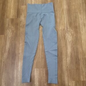 SET ACTIVE Yoga Sculptflex Leggings Small‎ Dusty Blue